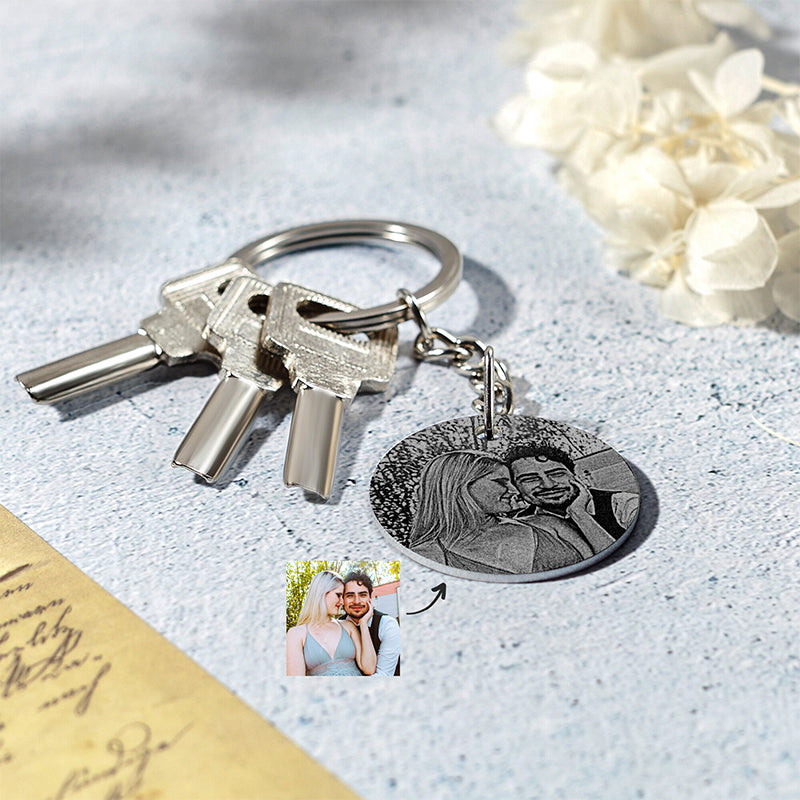 Personalized Photo Picture Keychain