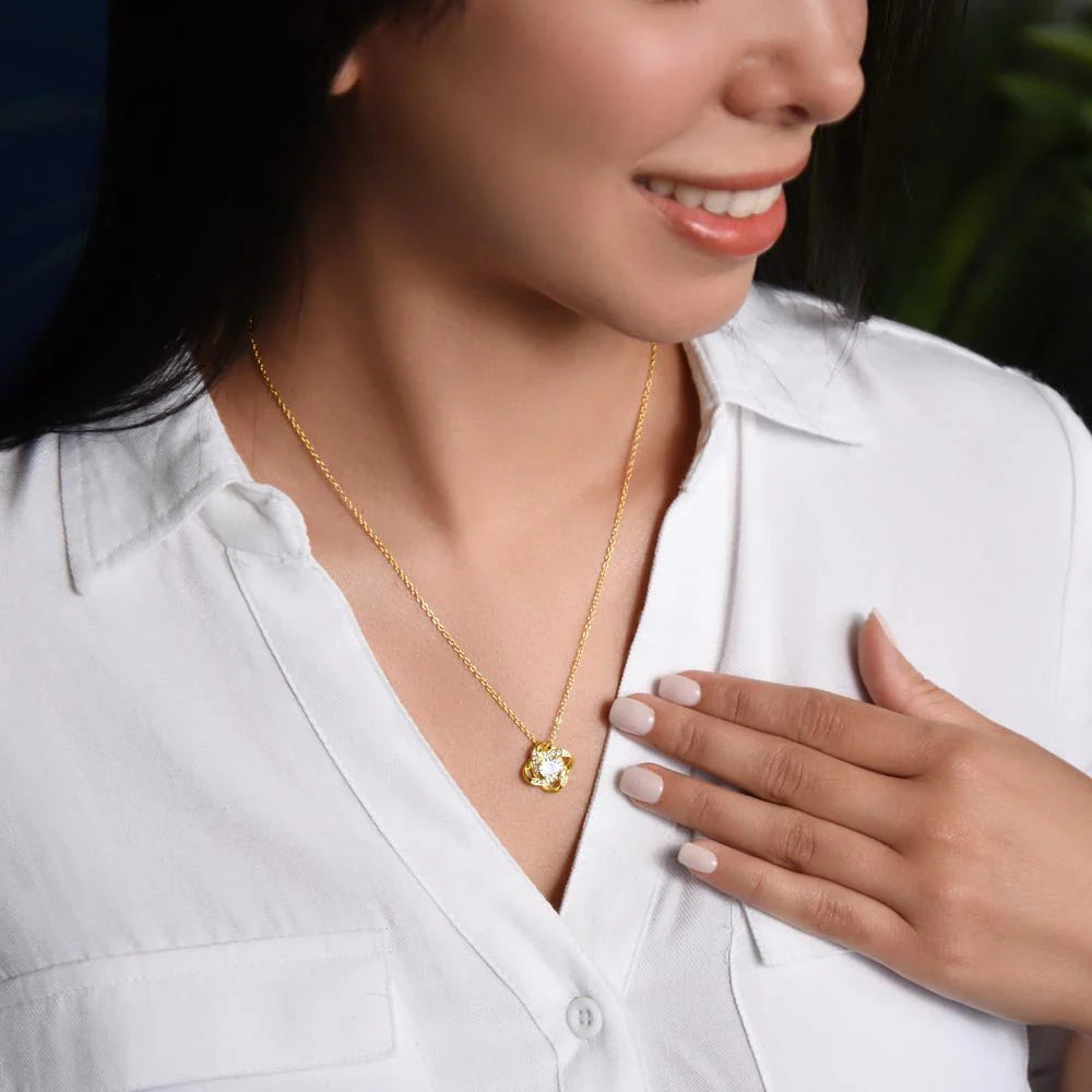 To My Mountain Mom Necklace Gift