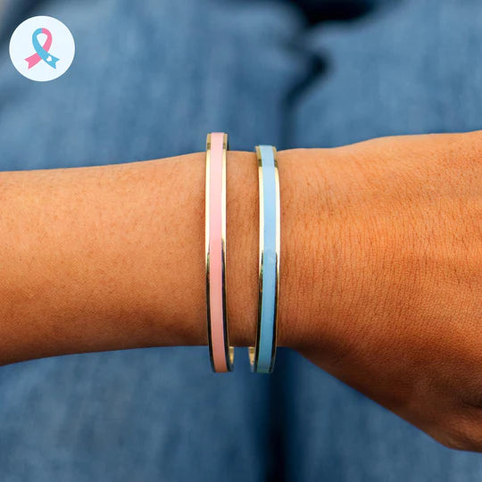 PREGNANCY & INFANT LOSS AWARENESS COLOR BANGLE