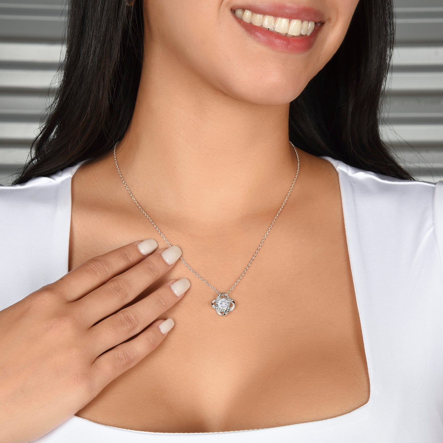 TO MY DAUGHTER-IN-LAW | Love Knot Necklaceš