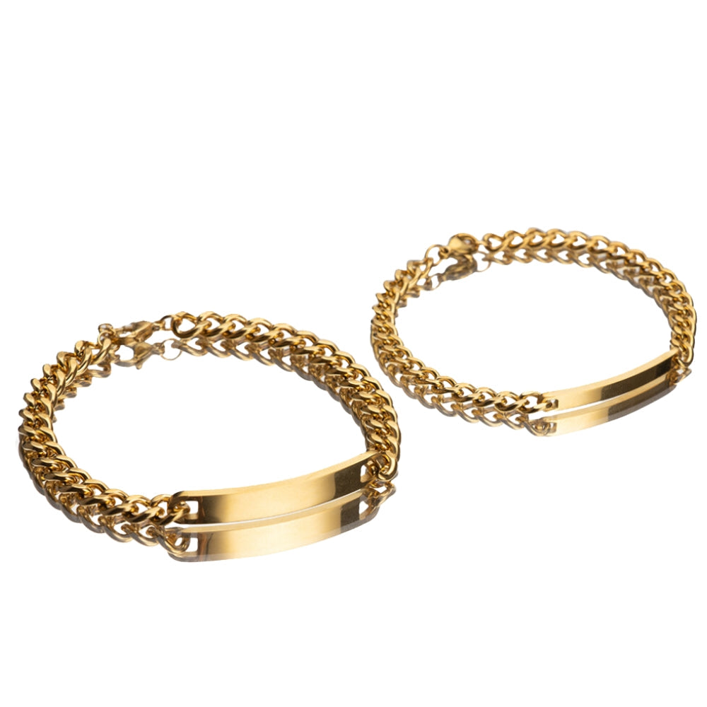 Engraving Bracelet Set