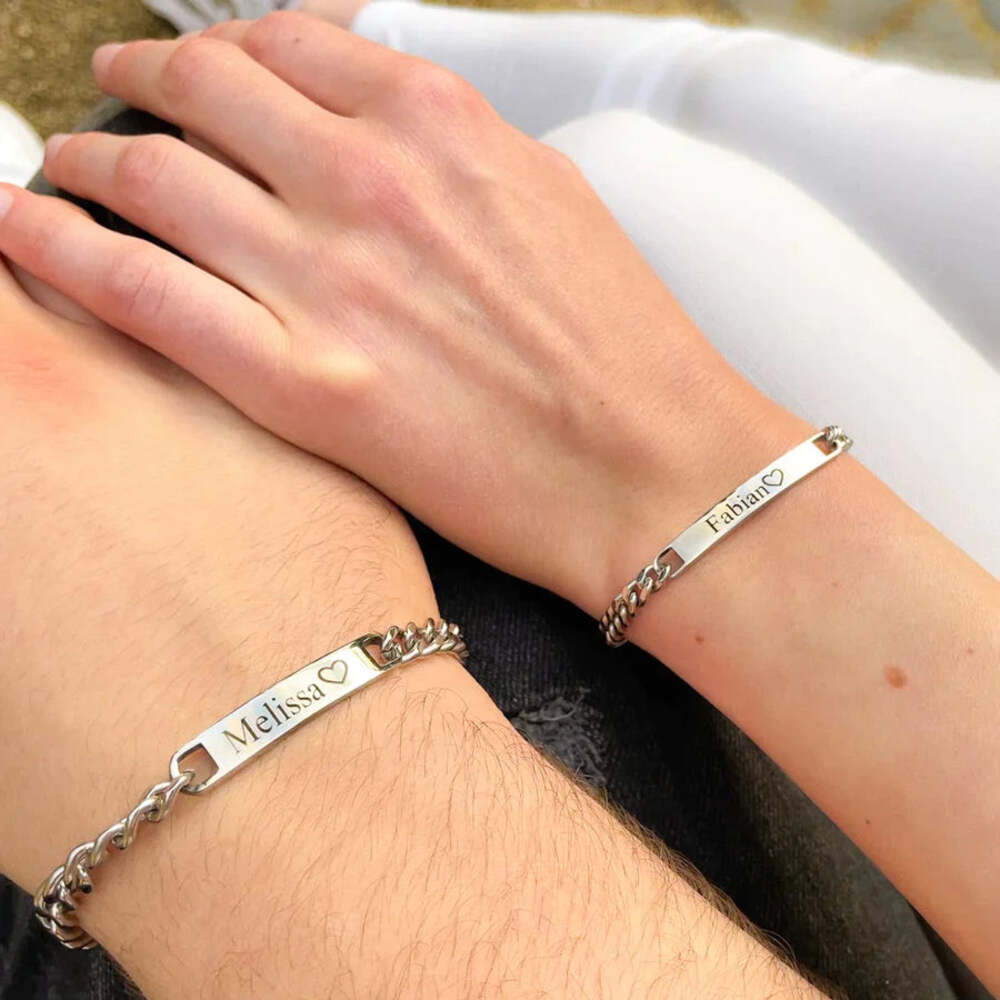 Engraving Bracelet Set