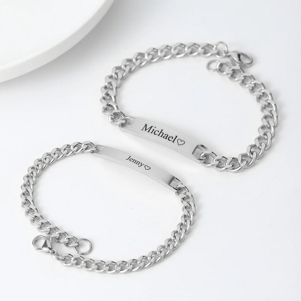 Engraving Bracelet Set
