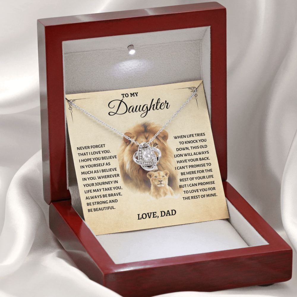 Daughter Gift- Believe In Yourself- From Dad