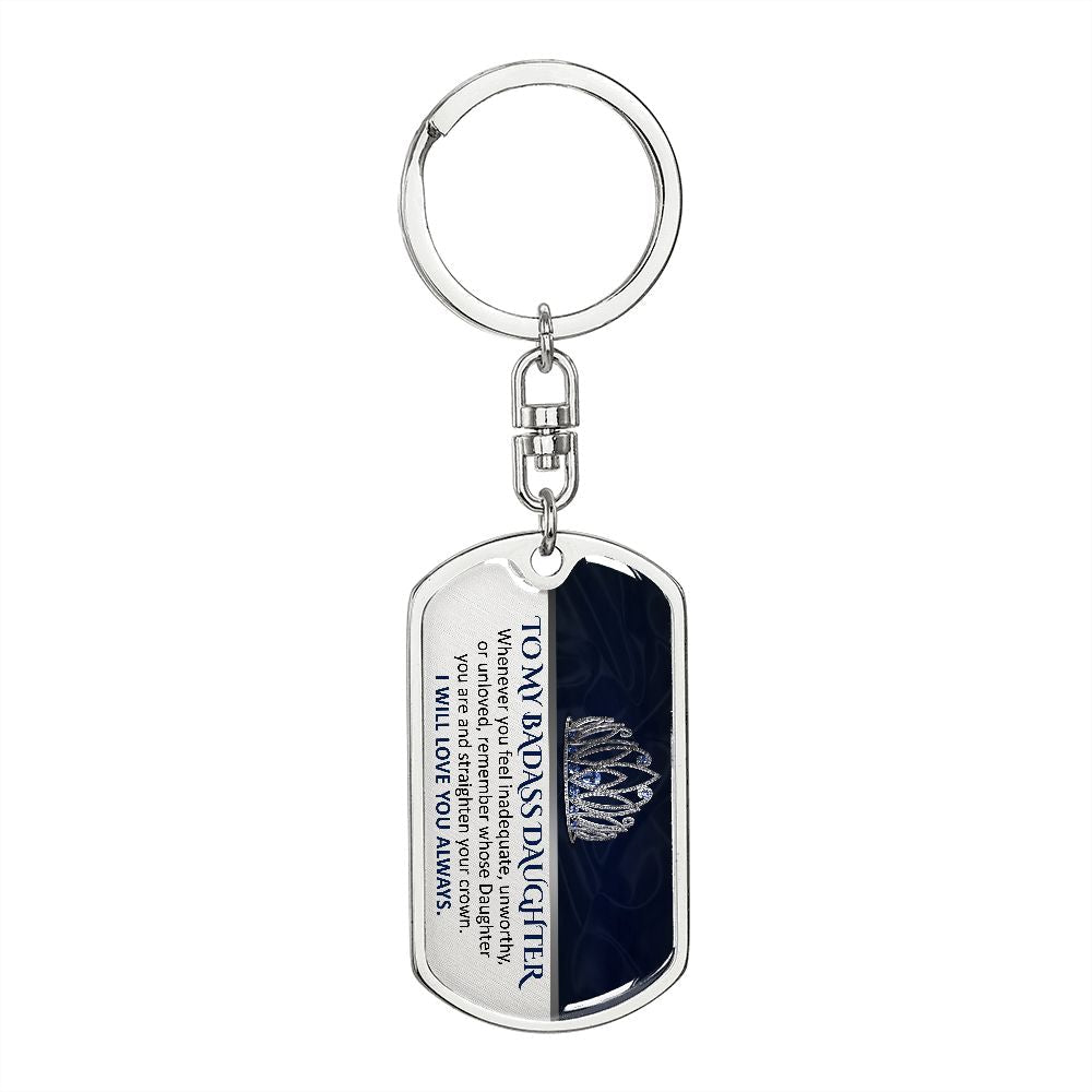 (ALMOST SOLD OUT) Keepsake for Granddaughter Keychain