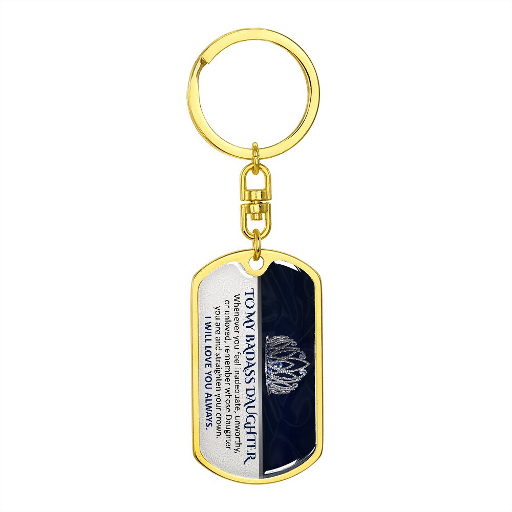 (ALMOST SOLD OUT) Keepsake for Granddaughter Keychain