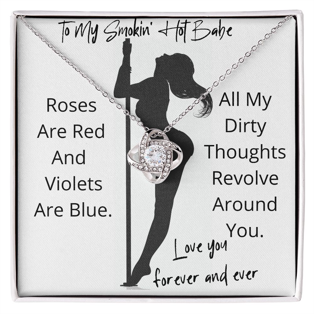 All My Dirty Thoughts Necklace Gift For Wife Soulmate Valentines Anniversary Birthday Present For Women