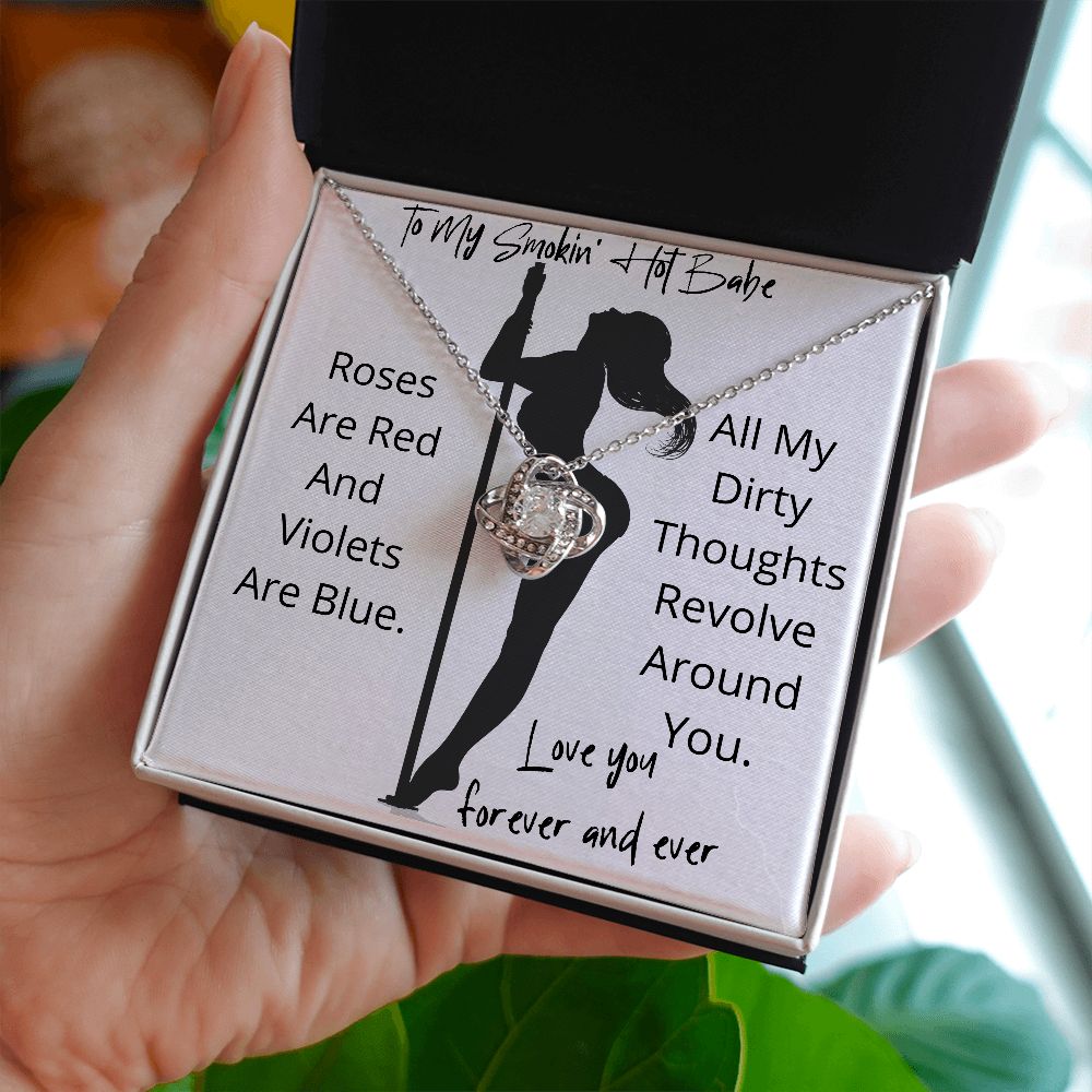 All My Dirty Thoughts Necklace Gift For Wife Soulmate Valentines Anniversary Birthday Present For Women