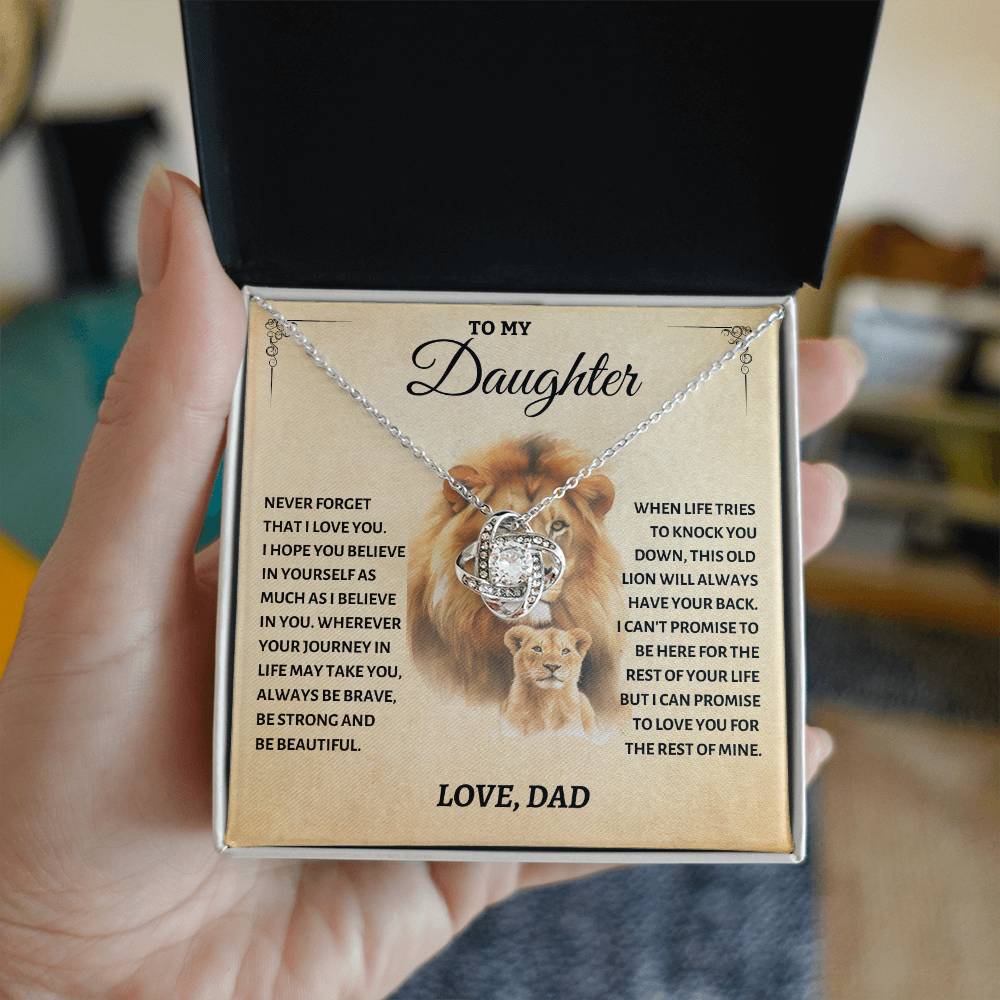 Daughter Gift- Believe In Yourself- From Dad