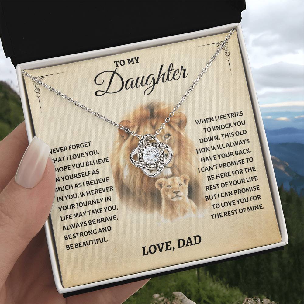 Daughter Gift- Believe In Yourself- From Dad