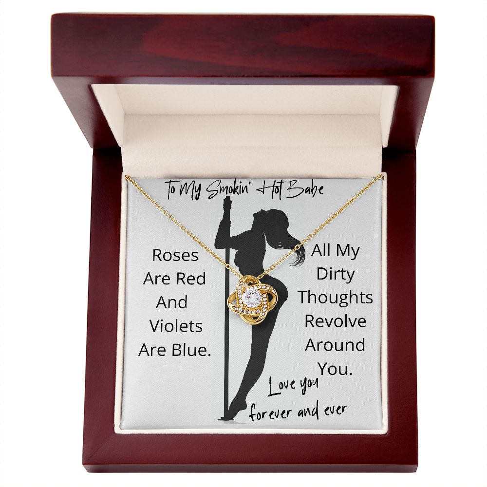 All My Dirty Thoughts Necklace Gift For Wife Soulmate Valentines Anniversary Birthday Present For Women