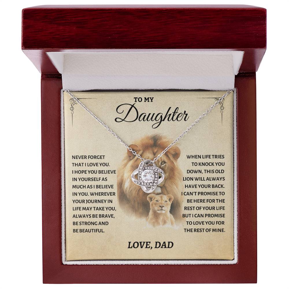 Daughter Gift- Believe In Yourself- From Dad