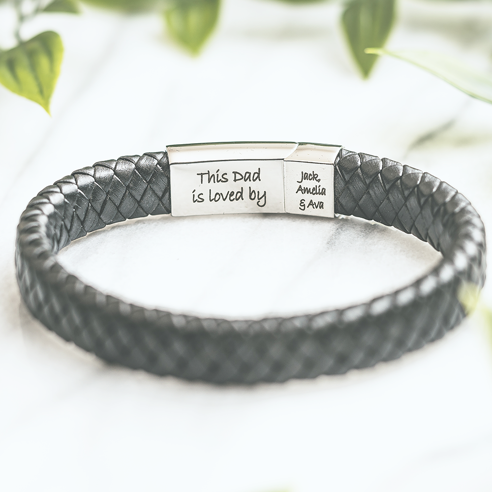 Personalised Loved By Bracelet