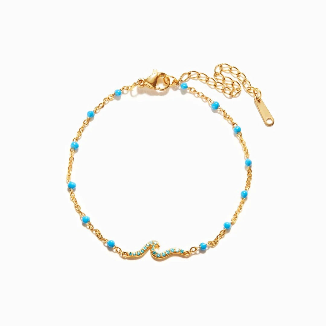 You Can't Stop the Waves,But You Can Learn to Move with Them Friendship Matching Bracelet