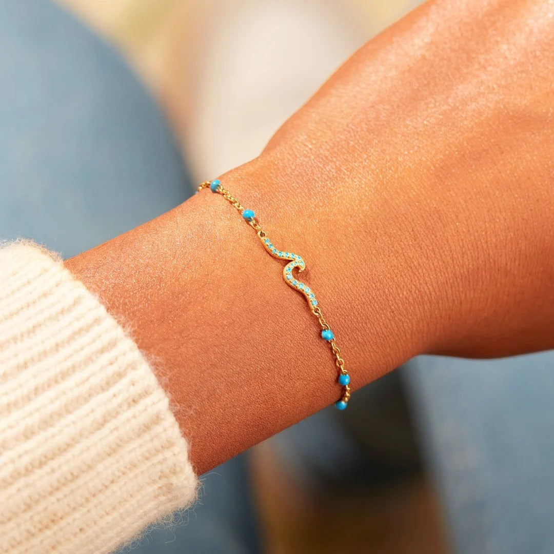 You Can't Stop the Waves,But You Can Learn to Move with Them Friendship Matching Bracelet