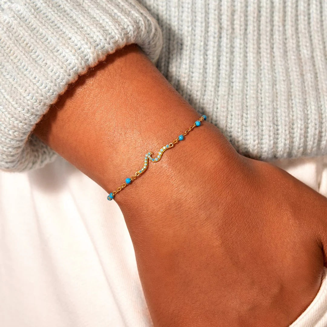 You Can't Stop the Waves,But You Can Learn to Move with Them Friendship Matching Bracelet